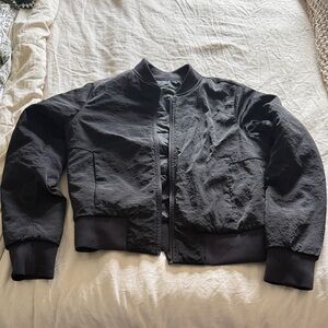 lululemon athletica Black Bomber Jacket